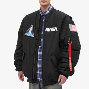 Balenciaga Orange and Black Jacket